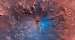 Astronomi snimili svjež krater na Marsu. Nije sličan ničemu što su prije vidjeli